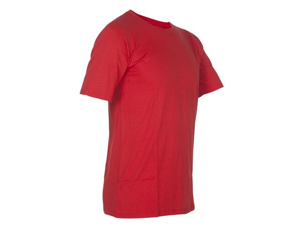 UMBRO Plain cotton tee jr Rød 128 God T-skjorte til trening og fritid. 